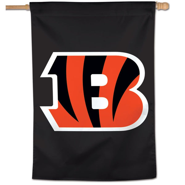 Cincinnati Bengals Logo Vertical Flag 28" x 40"