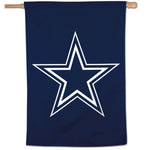Dallas Cowboys Logo Vertical Flag 28" x 40"
