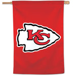 Kansas City Chiefs Logo Vertical Flag 28" x 40"
