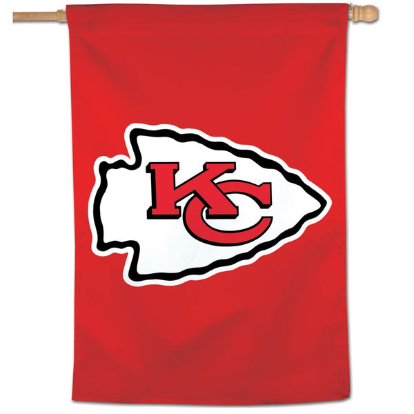 Kansas City Chiefs Logo Vertical Flag 28" x 40"
