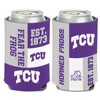 TCU Horned Frogs Can Cooler 12 oz.