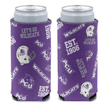 Wholesale-Abilene Christian Wildcats 12 oz Slim Can Cooler