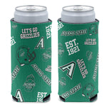 Adams State University Grizzlies 12 oz Slim Can Cooler