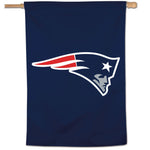 New England Patriots Logo Vertical Flag 28" x 40"