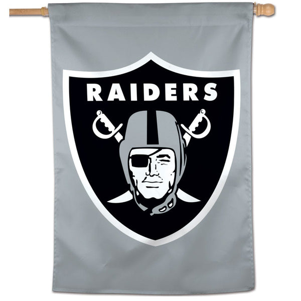Las Vegas Raiders Logo Vertical Flag 28" x 40"