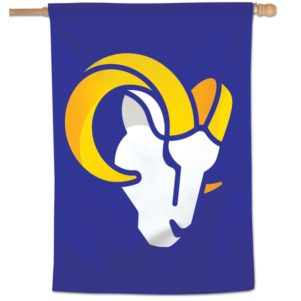Los Angeles Rams Secondary Logo Vertical Flag 28" x 40"