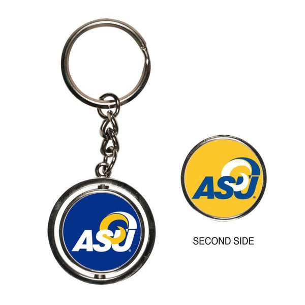 Wholesale-Angelo State Rams Spinner Key Ring