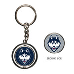 UConn Huskies Spinner Key Ring