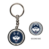UConn Huskies Spinner Key Ring