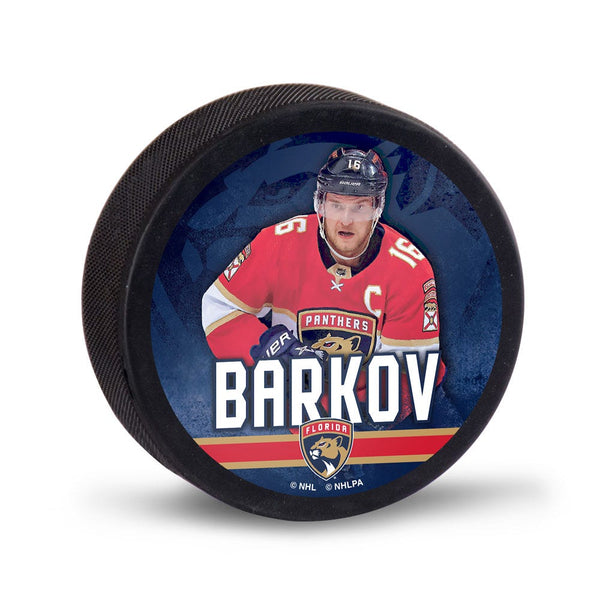 Florida Panthers Hockey Puck Packaged Aleksander Barkov