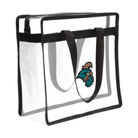 Wholesale-Coastal Carolina Chanticleers Clear Tote Bag