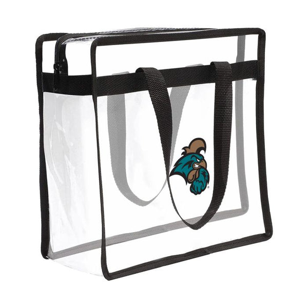 Wholesale-Coastal Carolina Chanticleers Clear Tote Bag