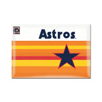 Houston Astros / Cooperstown Metal Magnet 2.5" x 3.5"