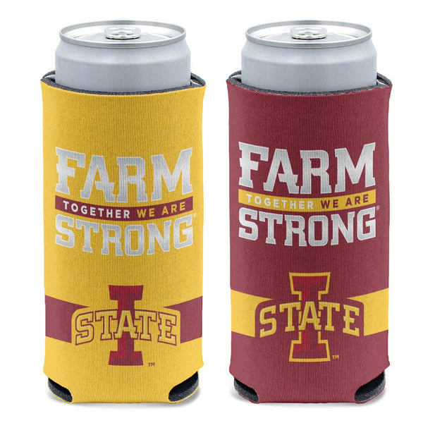 Iowa State Cyclones Iowa State Farm Strong 12 oz Slim Can Cooler