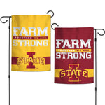 Iowa State Cyclones Iowa State Farm Strong Garden Flags 2 sided 12.5" x 18"