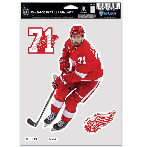 Detroit Red Wings Multi Use 3 Fan Pack Dylan Larkin