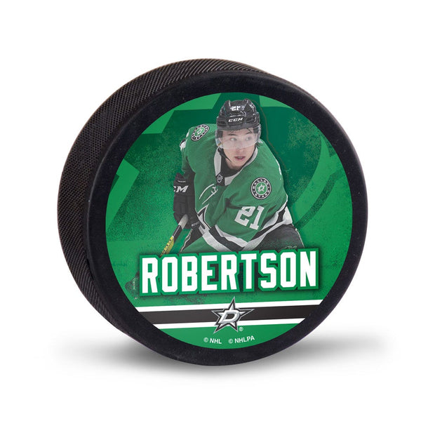 Dallas Stars Hockey Puck Packaged Jason Robertson