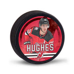 New Jersey Devils Hockey Puck Packaged Jack Hughes