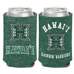 Wholesale-Hawaii Warriors TEAM COLORED HEATHER Can Cooler 12 oz.