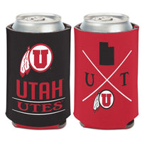 Wholesale-Utah Utes HIPSTER Can Cooler 12 oz.