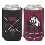 Wholesale-Montana Grizzlies HIPSTER Can Cooler 12 oz.