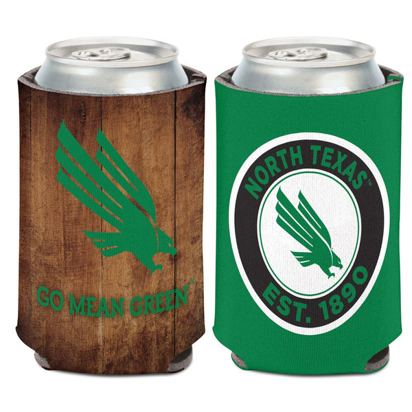 North Texas Mean Green Can Cooler 12 oz.