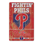 Philadelphia Phillies SLOGAN Wood Sign 11" x 17" 1/4" thick
