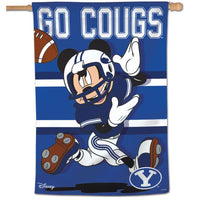 Wholesale-Brigham Young Cougars / Disney Vertical Flag 28" x 40"