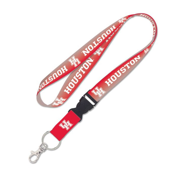 Wholesale-Houston Cougars GRADIENT Lanyard w/detachable buckle 1"