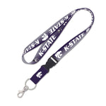 Kansas State Wildcats GRADIENT Lanyard w/detachable buckle 1"