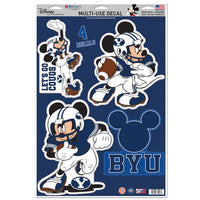 Wholesale-Brigham Young Cougars / Disney Multi-Use Decal 11" x 17"