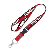 Louisville Cardinals Lanyard w/detachable buckle 1"