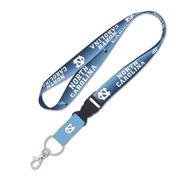 North Carolina Tar Heels Lanyard w/detachable buckle 1"