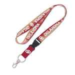 Wholesale-Oklahoma Sooners Lanyard w/detachable buckle 1"