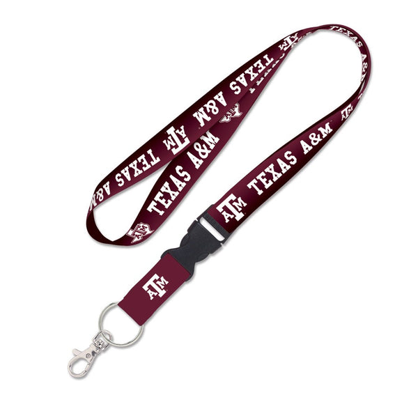 Texas A&M Aggies GRADIENT Lanyard w/detachable buckle 1"