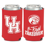 Wholesale-Houston Cougars SLOGAN Can Cooler 12 oz.