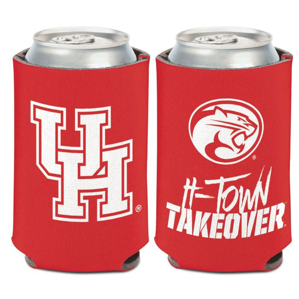 Wholesale-Houston Cougars SLOGAN Can Cooler 12 oz.