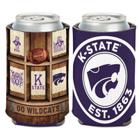 Kansas State Wildcats / Vintage Collegiate Can Cooler 12 oz.