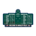 Chicago Cubs Stadium MLB Plastic Sign 11" x 17"