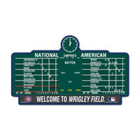 Chicago Cubs Stadium MLB Plastic Sign 11" x 17"