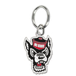 NC State Wolfpack Cloisonne Key Ring Carded