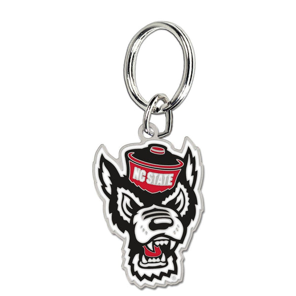 NC State Wolfpack Cloisonne Key Ring Carded