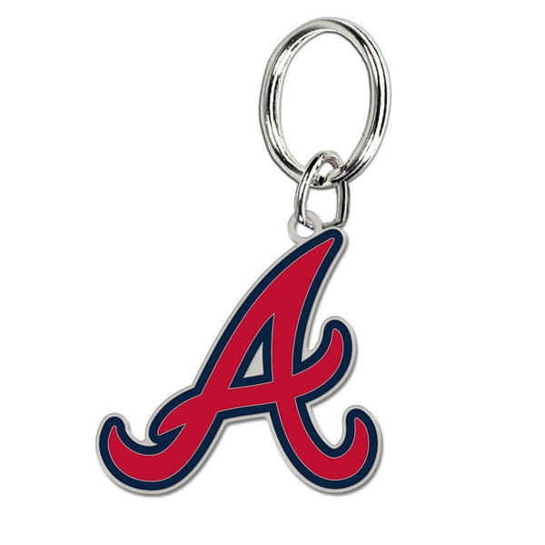 Atlanta Braves Cloisonne Key Ring Carded
