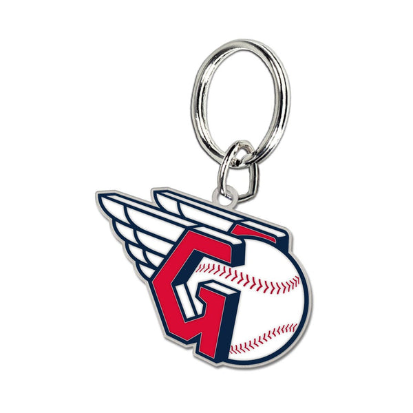 Cleveland Guardians Cloisonne Key Ring Carded