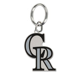 Colorado Rockies Cloisonne Key Ring Carded