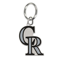 Colorado Rockies Cloisonne Key Ring Carded