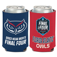 Wholesale-Final Four - Midwest Champ Florida Atlantic Owls MENS FINAL FOUR PARTI Can Cooler 12 oz.