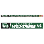 Utah Valley Wolverines Pencil 6-pack