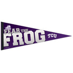 Wholesale-TCU Horned Frogs Premium Pennant 12" x 30"