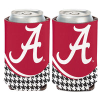 Alabama Crimson Tide /Houndstooth Can Cooler 12 oz.